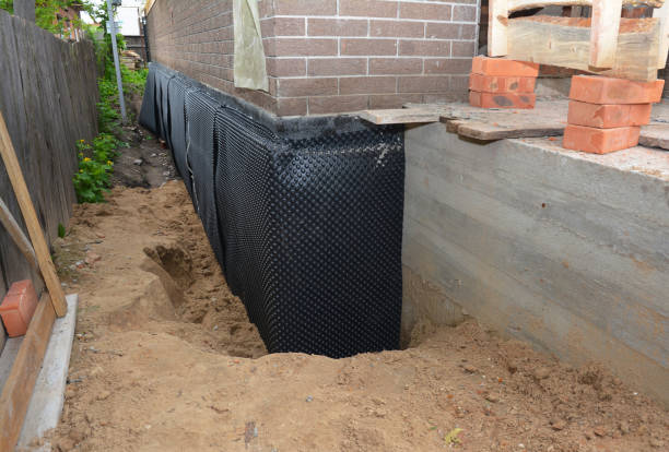 SJ Waterproofing Pros technician performing targeted Foundation Crack Repair assessment in Galena, OH